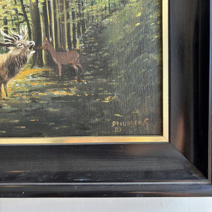 Classic Animals Oil Painting "Stag Deer" Handcrafted Art Holland Art Shop