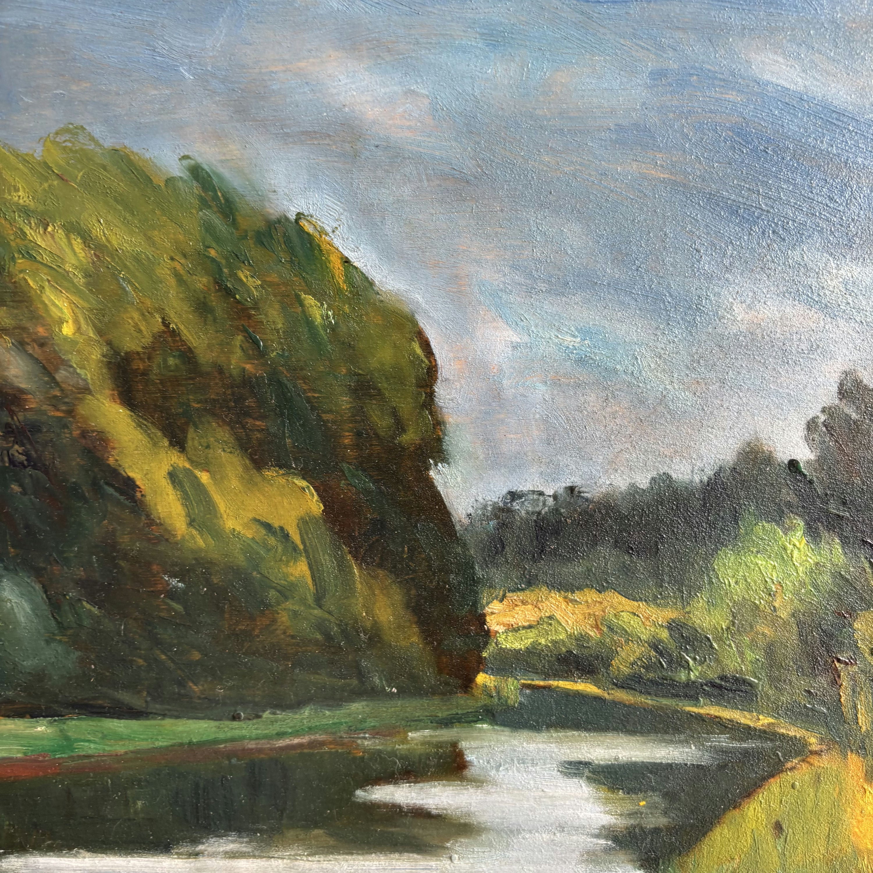 Authentic Landscape Oil Painting 