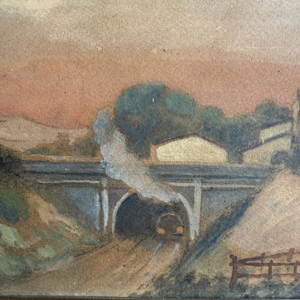 Detailed Scenery Oil Painting "Gilded Frame" Elegant Small Art Holland Art Shop