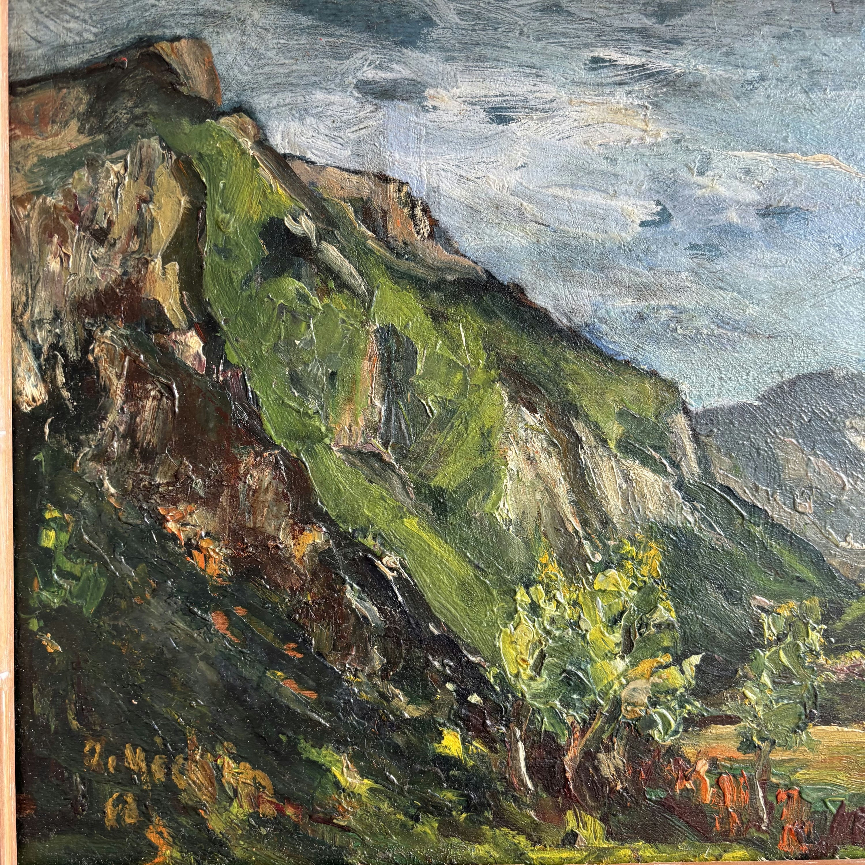 Traditional Landscape Oil Painting 