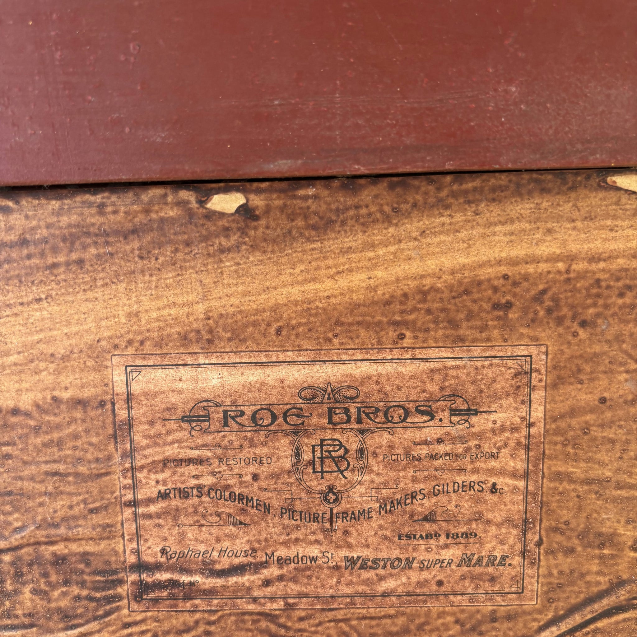 19th Century Cityscape Oil Painting 