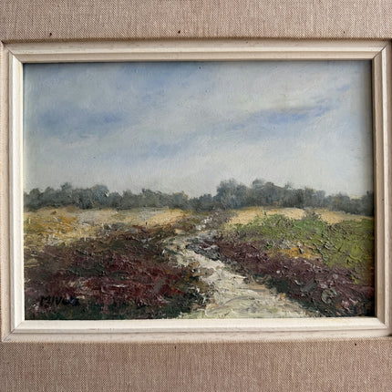 Expressive Landscape Oil Painting "Framed Painting" Traditional Small Art Holland Art Shop