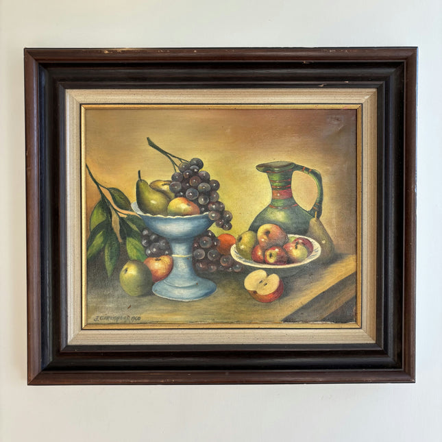 Classic Still Life Oil Painting "Fruit Bowl" Authentic Art Holland Art Shop