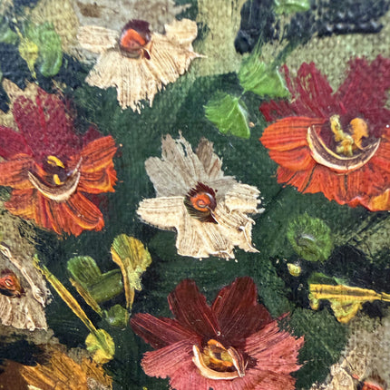 Classic Floral Still Life Oil Painting "Flower Vase" Authentic Small Art Holland Art Shop
