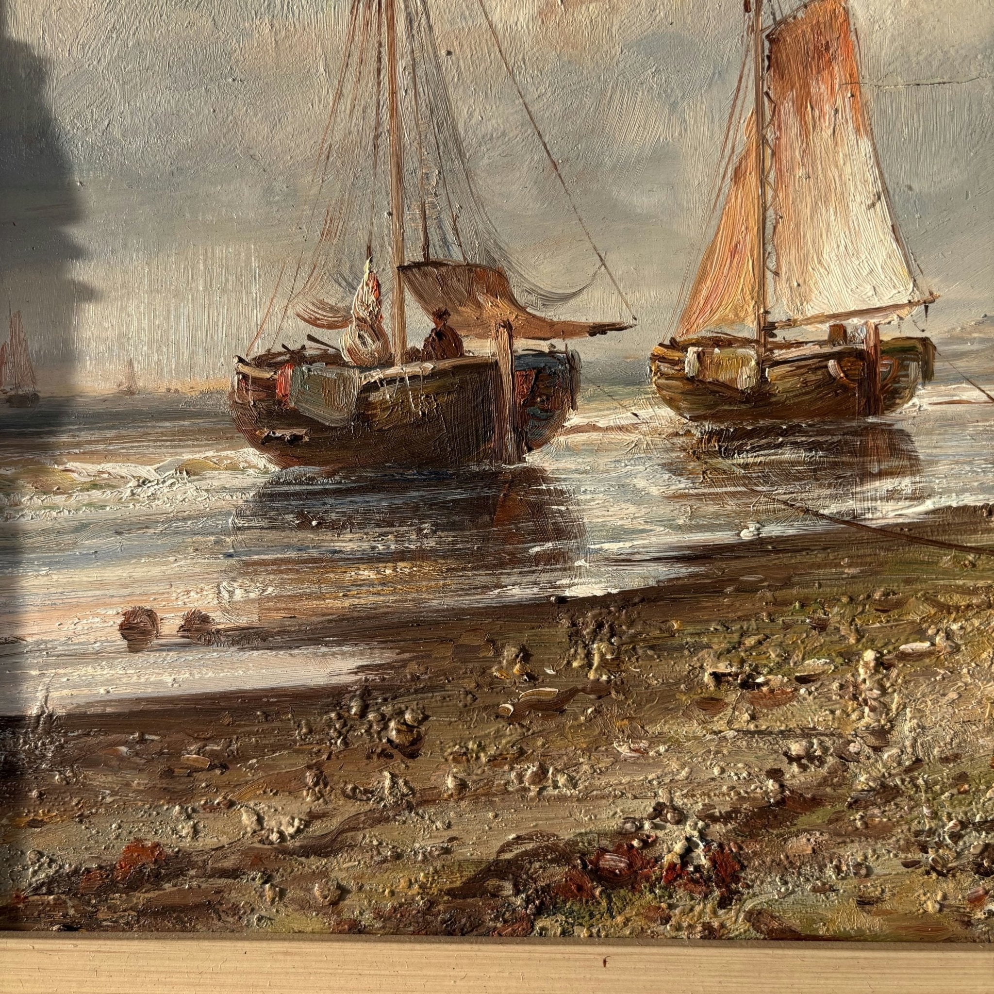 Fine Seascape Oil Painting 