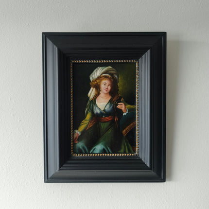 French Oil Painting Women Portraiture Hand Made Framed Oil Painting - HollandArtShop