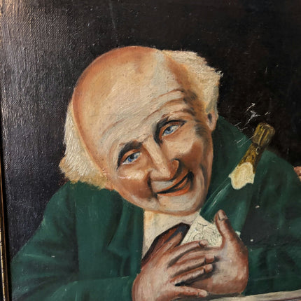 Handcrafted Oil Painting "Joyful Companions" Traditional Medium Artwork - HollandArtShop