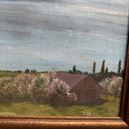 Traditional Landscape Oil Painting "Lake Island" Timeless Artwork Holland Art Shop