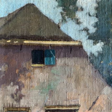 Johan Hendrik Kaemmerer Classic Dutch Farm Landscape Valuable Art Oil Painting - HollandArtShop