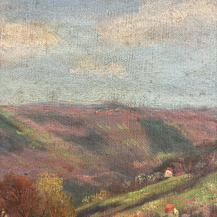 Original Landscape Oil Painting "Framed Painting" Detailed Artwork Holland Art Shop