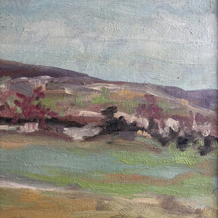 Elegant Landscape Oil Painting "Rolling Hills" Timeless Artwork Holland Art Shop