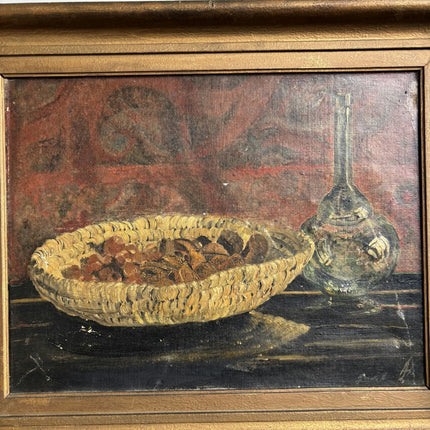 Refined Still Life Oil Painting "Fruit Basket" Authentic Art Holland Art Shop