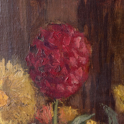 Classic Floral Still Life Oil Painting "Flower Vase" Detailed Art Holland Art Shop