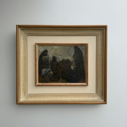 1942 Figurative Oil Painting "Framed Painting" Artwork Holland Art Shop
