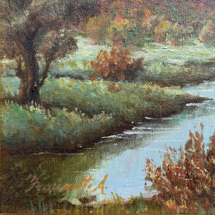 Rustic Landscape Oil Painting "Framed Painting" Classic Artwork Holland Art Shop