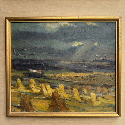Original Landscape Oil Painting "Framed Painting" Elegant Artwork Holland Art Shop