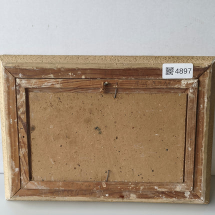 Expressive Landscape Oil Painting "Gilded Frame" Traditional Small Artwork Holland Art Shop