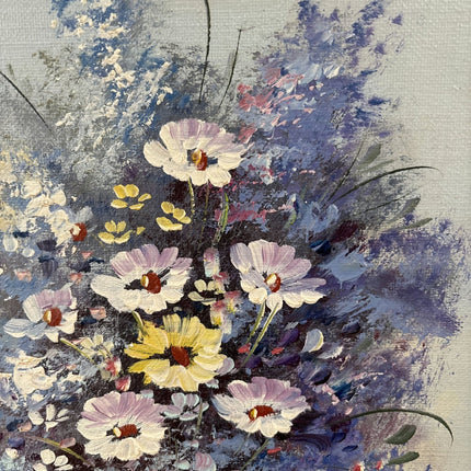 Striking Oil Painting Flowery Still Life "Floral Arrangement" Medium Art - HollandArtShop
