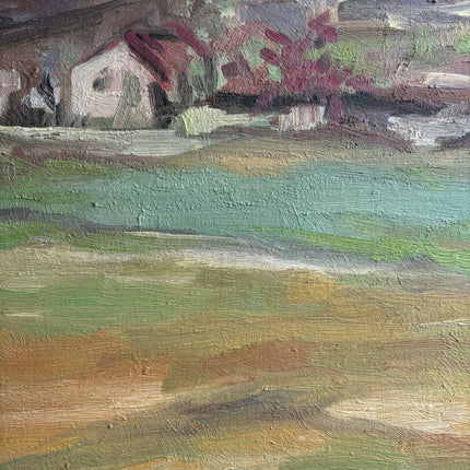 Elegant Landscape Oil Painting "Rolling Hills" Timeless Artwork Holland Art Shop