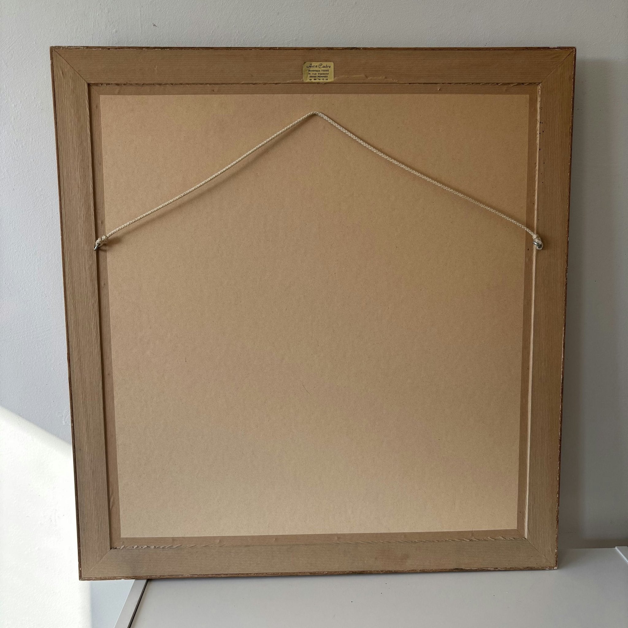 Vintage Oil Painting Flowery Still Life 