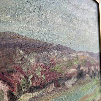 Elegant Landscape Oil Painting "Rolling Hills" Timeless Artwork Holland Art Shop