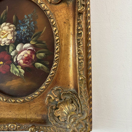 Wonderful Oil Painting Flowery Still Life "Floral Arrangement" Small Artwork - Holland Art Shop